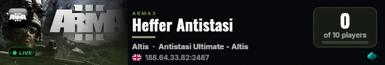 Heffer Antistasi live status badge