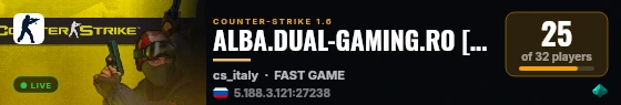 ALBA.DUAL-GAMING.RO [ REVIVE + VIP ] live status badge