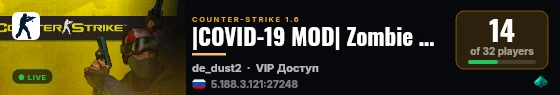 |COVID-19 MOD| Zombie Hunting Elite |EVENT 2024| live status badge