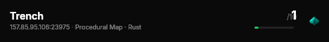 Trench live status badge