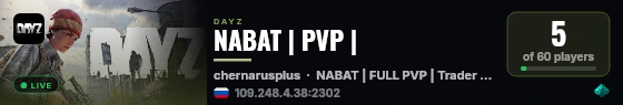 NABAT | PVP | live status badge