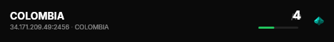COLOMBIA live status badge