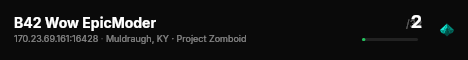 B42 Wow EpicModer live status badge