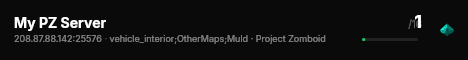 My PZ Server live status badge