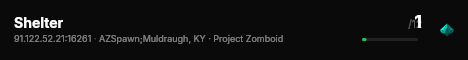 Shelter live status badge