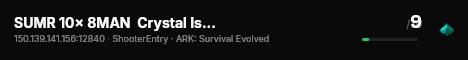 SUMR 10x 8MAN  Crystal Isles水晶 - (v361.5) live status badge