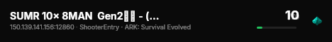SUMR 10x 8MAN  Gen2创二 - (v361.5) live status badge