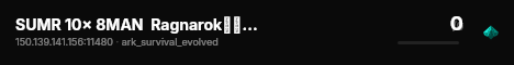 SUMR 10x 8MAN  Ragnarok仙境 - (v361.5) live status badge