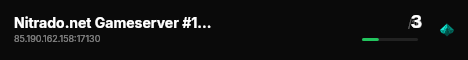 Nitrado.net Gameserver #17045 live status badge