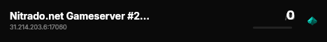 Nitrado.net Gameserver #21844 live status badge