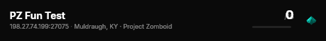 PZ Fun Test live status badge