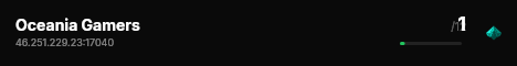 Oceania Gamers live status badge