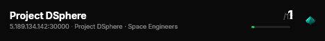Project DSphere live status badge