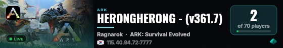 HERONGHERONG - (v361.7) live status badge
