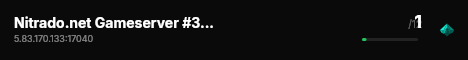 Nitrado.net Gameserver #30279 live status badge