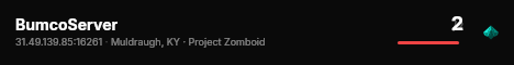 BumcoServer live status badge