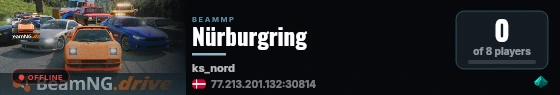 Nürburgring live status badge