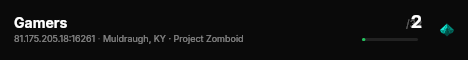 Gamers live status badge