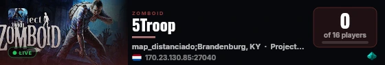 5Troop live status badge