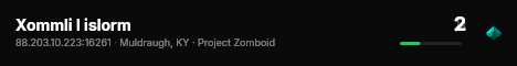 Xommli l islorm live status badge