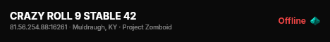 CRAZY ROLL 9 STABLE 42 live status badge
