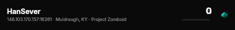 HanSever live status badge