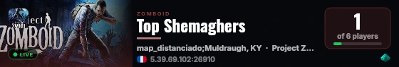 Top Shemaghers live status badge
