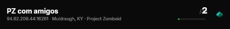 PZ com amigos live status badge