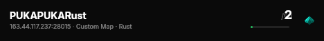 PUKAPUKARust live status badge
