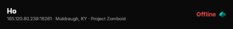Ho live status badge