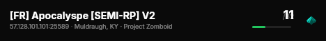 [FR] Apocalyspe [SEMI-RP] V2 live status badge