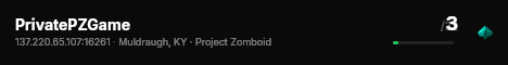 PrivatePZGame live status badge