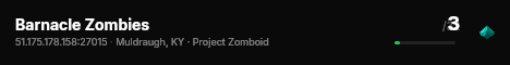 Barnacle Zombies live status badge