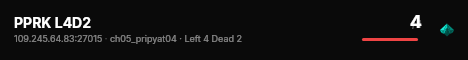 PPRK L4D2 live status badge