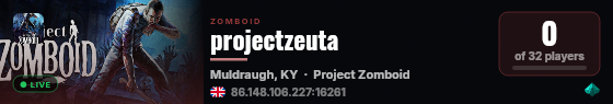 projectzeuta live status badge
