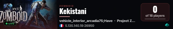 Kekistani live status badge