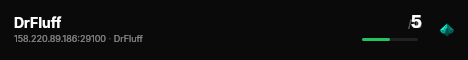 DrFluff live status badge