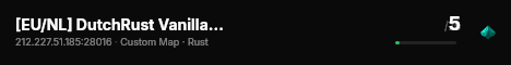 [EU/NL] DutchRust Vanilla | Original live status badge