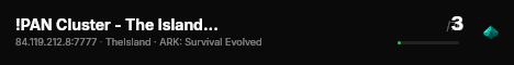 !PAN Cluster - The Island Permanent - (v361.7) live status badge