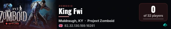 King Fwi live status badge