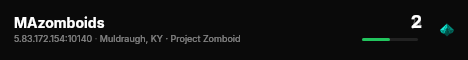 MAzomboids live status badge