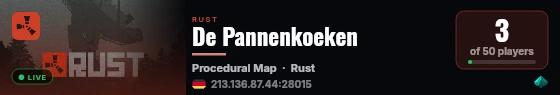De Pannenkoeken live status badge
