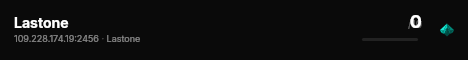 Lastone live status badge
