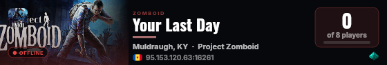 Your Last Day live status badge