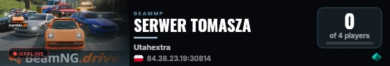SERWER TOMASZA live status badge