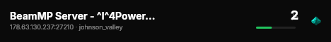 BeamMP Server - ^l^4Powered by Horizon Hosting (hrzn.link/bmp) live status badge