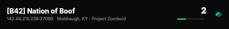 [B42] Nation of Boof live status badge