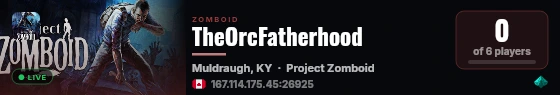 TheOrcFatherhood live status badge