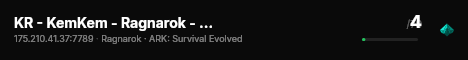 KR - KemKem - Ragnarok - (v361.7) live status badge