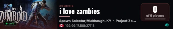 i love zambies live status badge